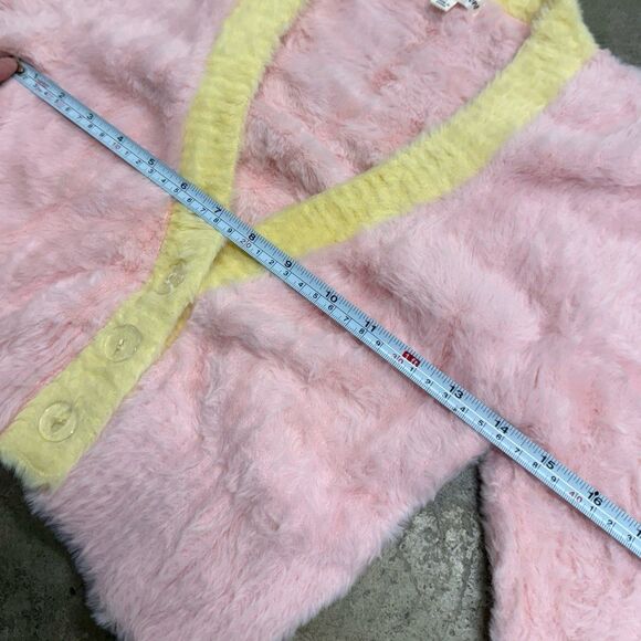 For love and lemons Sheila cropped pastel fuzzy cardigan - Picture 4 of 7